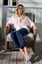 Load image into Gallery viewer, Frank Lyman 266514 woven top blush
