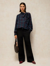Load image into Gallery viewer, White Stuff 447531 Fleur tie neck top

