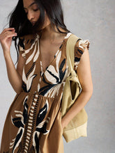 Load image into Gallery viewer, White Stuff 446111 Lorna linen blend maxi dress
