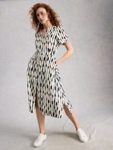 Load image into Gallery viewer, White Stuff 445257 IRIS LINEN DRESS
