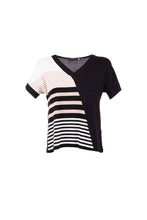 Load image into Gallery viewer, Peruzzi S25199 SIDE STRIPE T SHIRT
