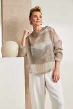 Load image into Gallery viewer, Naya Nas25186 FADED BLOCK MESH TOP
