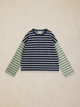 Load image into Gallery viewer, White Stuff 447081 KIM STRIPE LS TEE
