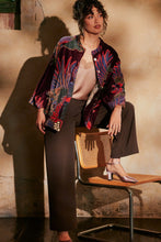 Load image into Gallery viewer, One Hundred Stars Vjkcraplu VELVET JACKET CRANE PLUM

