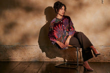 Load image into Gallery viewer, One Hundred Stars Vjkcraplu VELVET JACKET CRANE PLUM
