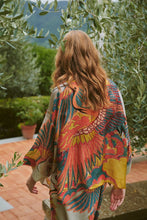 Load image into Gallery viewer, One Hundred Stars Kimcrasto Crane Stone Kimono
