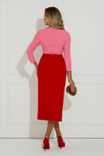 Load image into Gallery viewer, The 8Th Sign 8Saw709 Carmen colourblock midi
