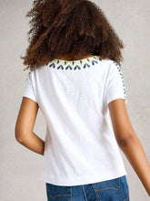 Load image into Gallery viewer, White Stuff 443713 NEVA EMBROIDERED T
