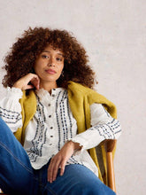 Load image into Gallery viewer, White Stuff 444367 NAOMI EMBROIDERED SHIRT
