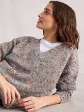 Load image into Gallery viewer, White Stuff 444060 TEXTURE V NECK
