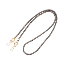 Load image into Gallery viewer, Elie Beaumont Lanyard LANYARD black diamante
