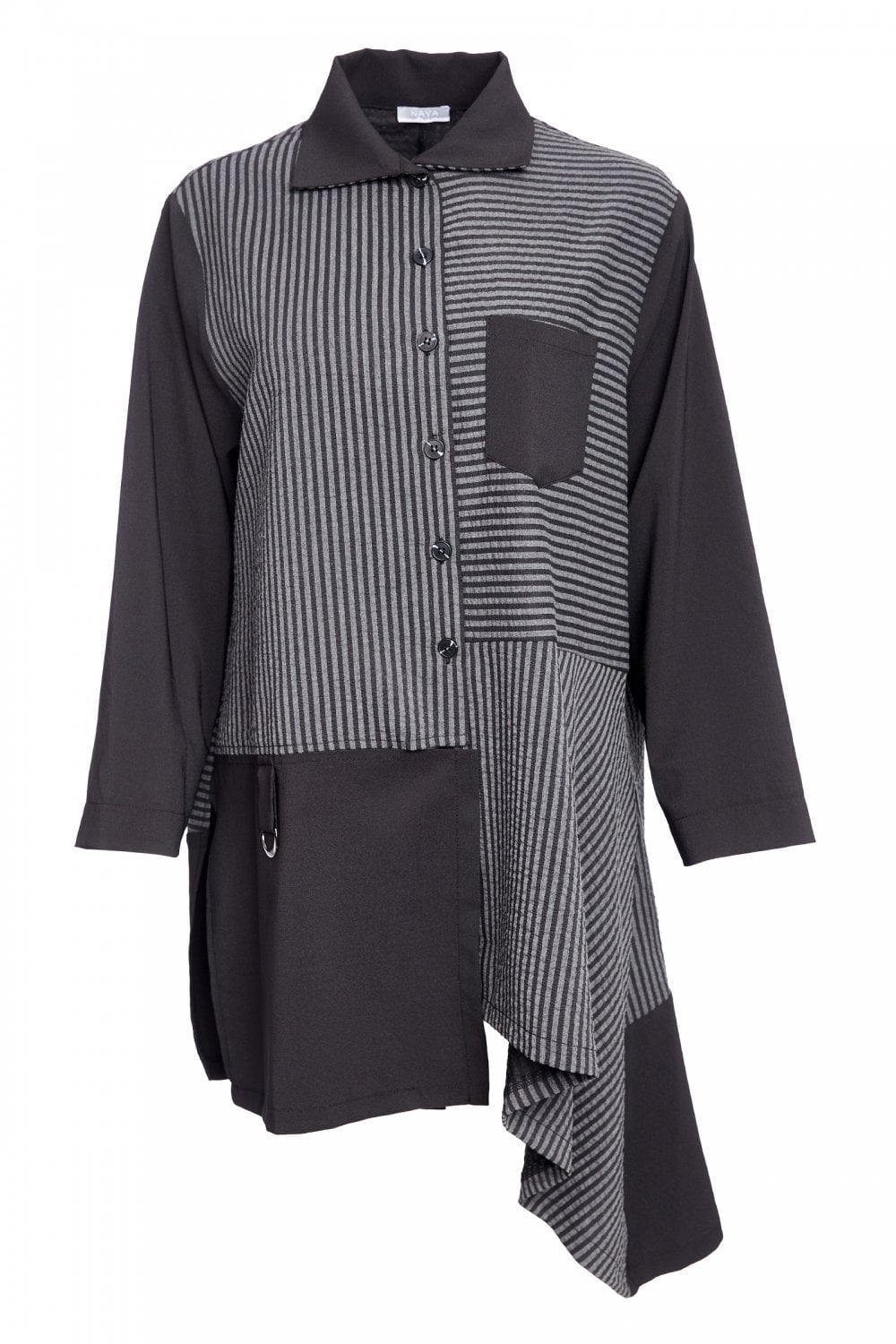 Naya Naw25191 STRIPPED BLOUSE