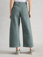 Load image into Gallery viewer, White Stuff 444152 tia wide leg crop Jean
