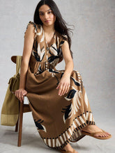 Load image into Gallery viewer, White Stuff 446111 Lorna linen blend maxi dress
