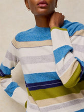 Load image into Gallery viewer, White Stuff 447209 CASHMERE STRIPE JUMPER

