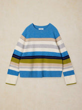 Load image into Gallery viewer, White Stuff 447209 CASHMERE STRIPE JUMPER
