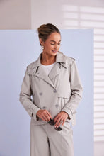 Load image into Gallery viewer, Naya Npa26197 Double breasted hooded jacket
