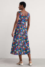 Load image into Gallery viewer, Seasalt B-Wm33856-35397 Sky Beyond Dress Crayon Floral Maritime

