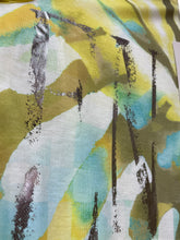 Load image into Gallery viewer, Barbara Lebek 81560052 yellow &amp; silver short sleeve T-shirt
