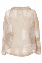Load image into Gallery viewer, Naya Nas25186 FADED BLOCK MESH TOP
