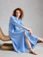 Load image into Gallery viewer, White Stuff 446134 Soma linen shirt dress
