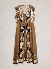 Load image into Gallery viewer, White Stuff 446111 Lorna linen blend maxi dress
