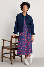 Load image into Gallery viewer, Seasalt B-Wm22297-32257 Chapelle Dress Looping Floral Dark Voyage
