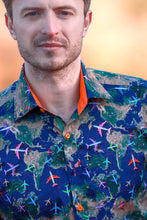 Load image into Gallery viewer, Claudio Lugli Cp6982 FLIGHT MAP SHIRT

