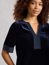 Load image into Gallery viewer, White Stuff 444697 June Velvet Dress
