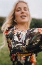 Load image into Gallery viewer, Hope And Ivy 7900 BUNTY MAXI WRAP DRESS
