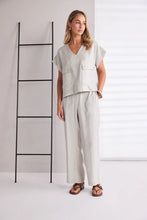 Load image into Gallery viewer, Naya Npa26220 Patch pocket V neck top
