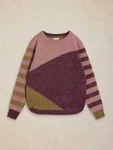Load image into Gallery viewer, White Stuff 446755 TALIA NEP ABSTRACT JUMPER

