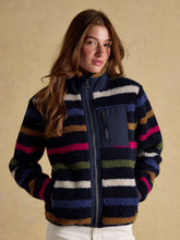 Load image into Gallery viewer, Joules Au2359 LOTTIE NAVY STRIPE FLEECE
