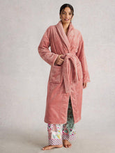 Load image into Gallery viewer, White Stuff 444747 CLOVER COSY DRESSING GOWN
