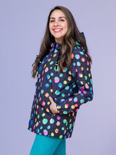 Load image into Gallery viewer, Wilderly Wear Clr-Npo NIGHT POLKA RAINCOAT
