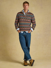 Load image into Gallery viewer, Joules Fairisle 1/4 Zip FAIRISLE 1/4 ZIP
