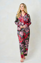 Load image into Gallery viewer, Hope And Ivy Marianne FLORAL SATIN PJ SET
