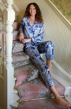 Load image into Gallery viewer, Hope And Ivy Izzy FLORAL SATIN PJ SET
