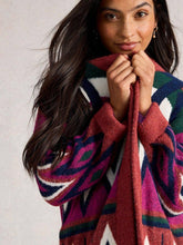 Load image into Gallery viewer, White Stuff 444087 ALICE ABSTRACT CARDI
