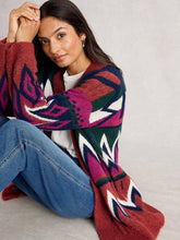 Load image into Gallery viewer, White Stuff 444087 ALICE ABSTRACT CARDI
