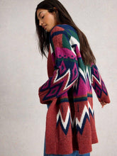 Load image into Gallery viewer, White Stuff 444087 ALICE ABSTRACT CARDI
