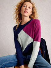 Load image into Gallery viewer, White Stuff 444057 KATIE ABSTRACT JUMPER
