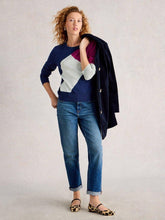Load image into Gallery viewer, White Stuff 444057 KATIE ABSTRACT JUMPER
