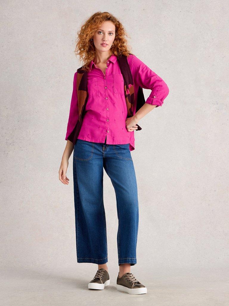 White Stuff 444302 SOPHIE ORGANIC COTTON SHIRT