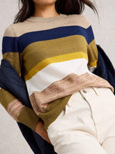 Load image into Gallery viewer, White Stuff 444056 KATIE STRIPE JUMPER
