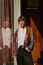 Load image into Gallery viewer, One Hundred Stars Kimcraplu CRANE PLUM KIMONO
