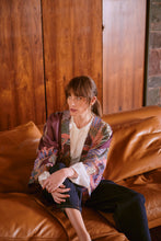 Load image into Gallery viewer, One Hundred Stars Kimcraplu CRANE PLUM KIMONO
