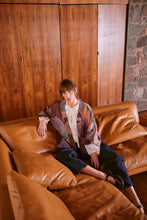 Load image into Gallery viewer, One Hundred Stars Kimcraplu CRANE PLUM KIMONO
