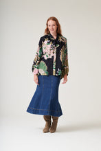Load image into Gallery viewer, One Hundred Stars Tpbcraeml CRANE EMERALD PUSSY BOW BLOUSE
