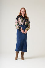 Load image into Gallery viewer, One Hundred Stars Tpbcraeml CRANE EMERALD PUSSY BOW BLOUSE
